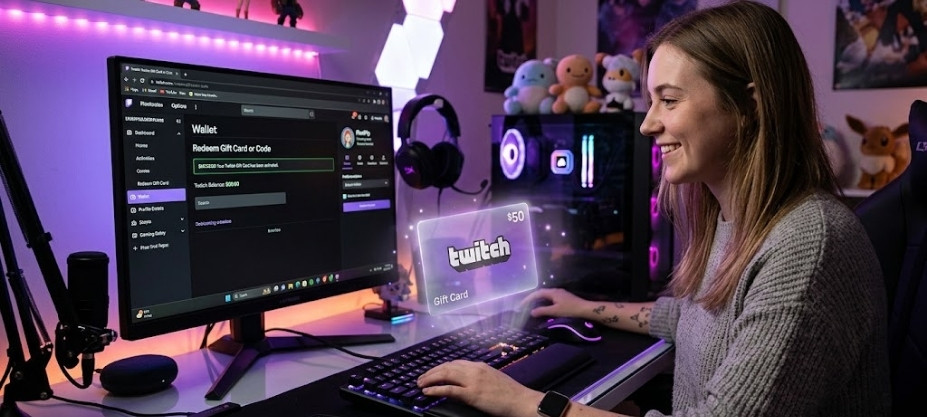 redeem twitch gift card